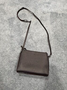 Lo & Sons Pearl Convertible Crossbody Bag -  Saffiano Leather